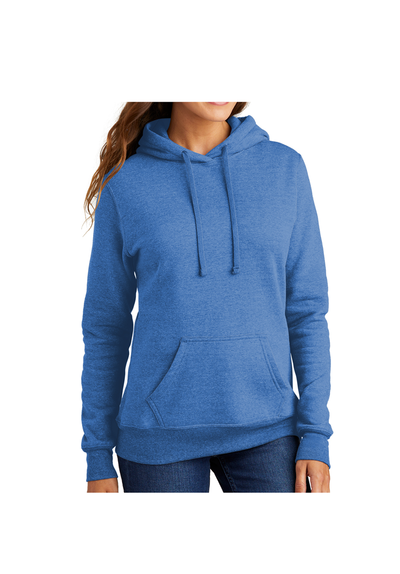 Unisex midweight garment dyed hooded pullover