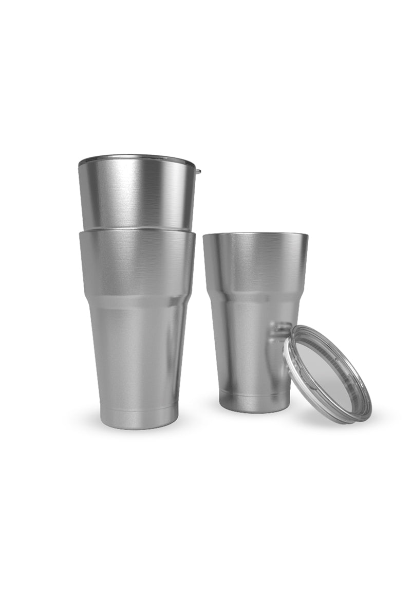 Stack Mugs 18Oz Double Wall Steel Vacuum Stack Cup