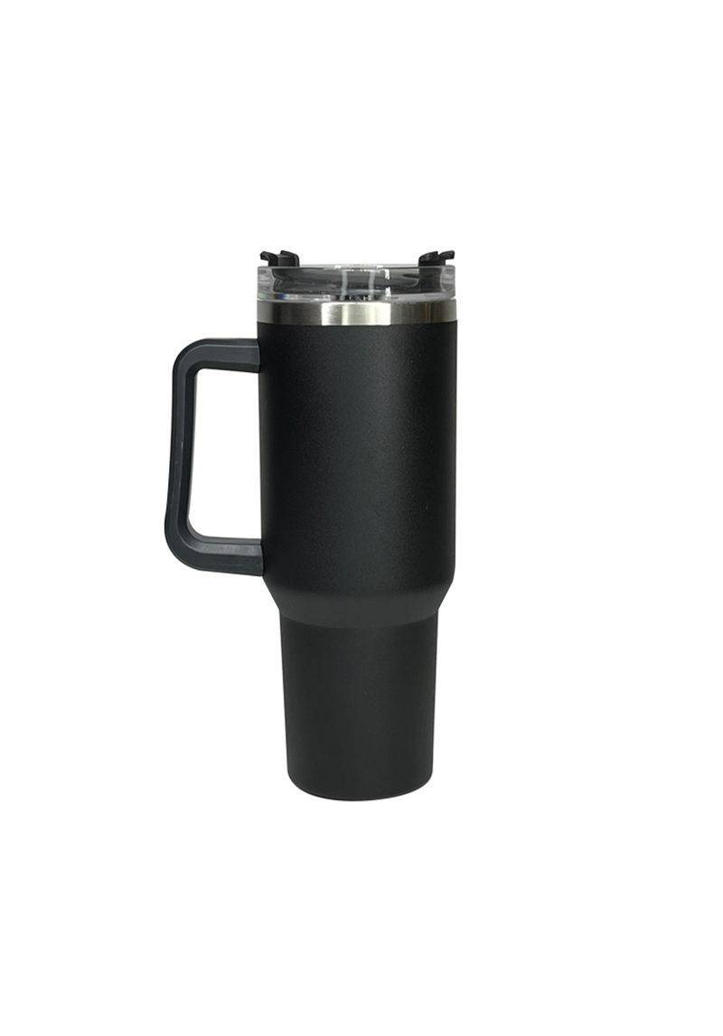 40oz Stainless Steel Insulated Vacuum Tumbler with handle